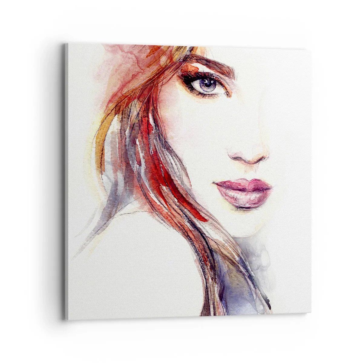 Lærredstryk - Billede på lærred - Vademecum - følg mig - 70x70 cm