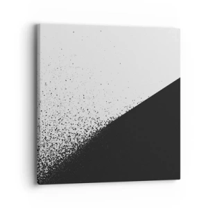 Lærredstryk - Billede på lærred - Hurtigere og hurtigere, mere og mere - 40x40 cm