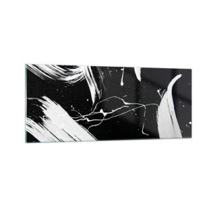 Billede på glas - Bryder mørket - 100x40 cm