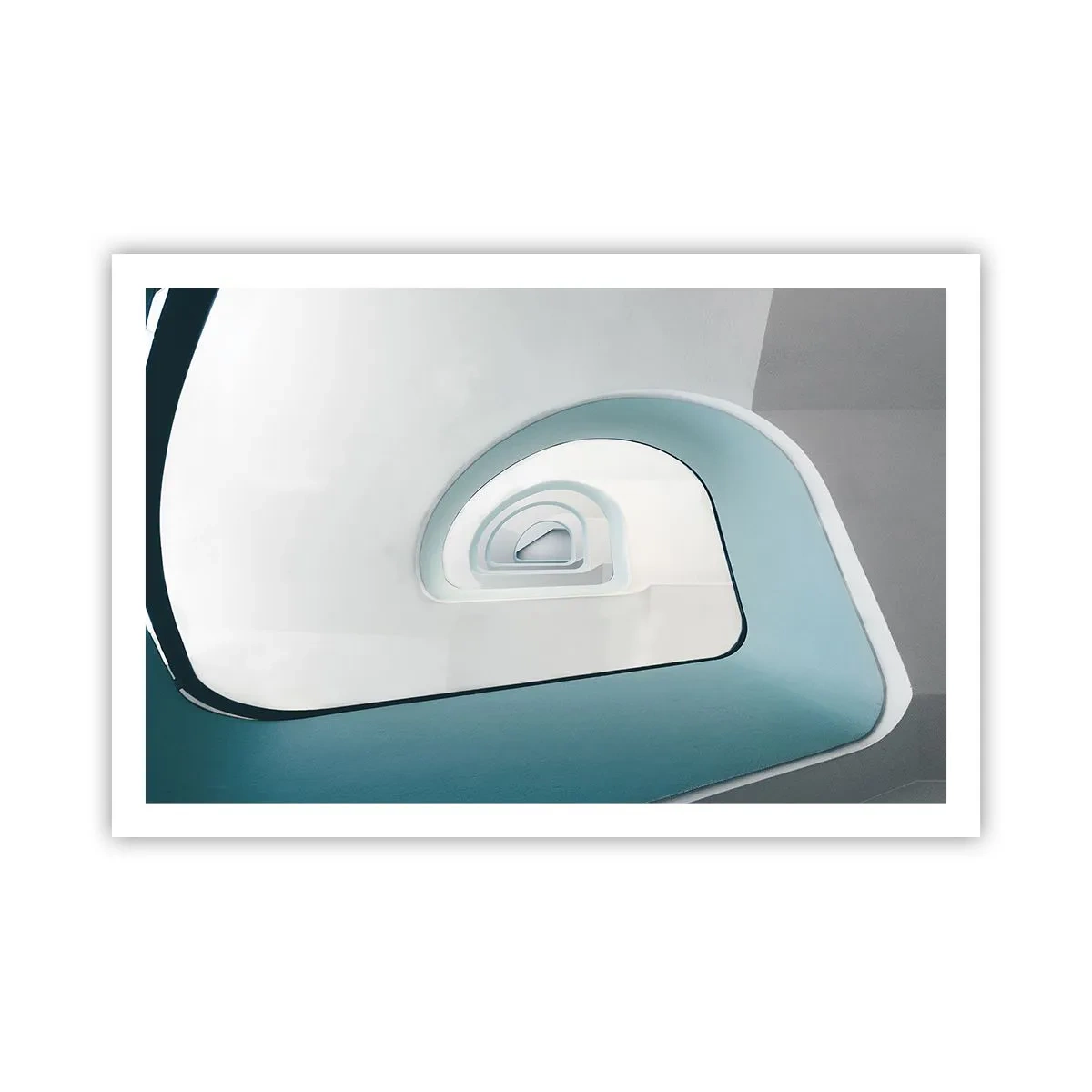 Plakat - Til bunden af det blå - 91x61 cm