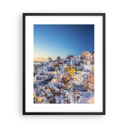 Plakat i sort ramme - Essensen af græskhed - 40x50 cm