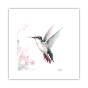 Plakat - Stoppet i flagren - 30x30 cm