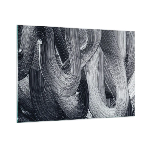 Billede på glas - Virkelighedens flygtighed - 100x70 cm