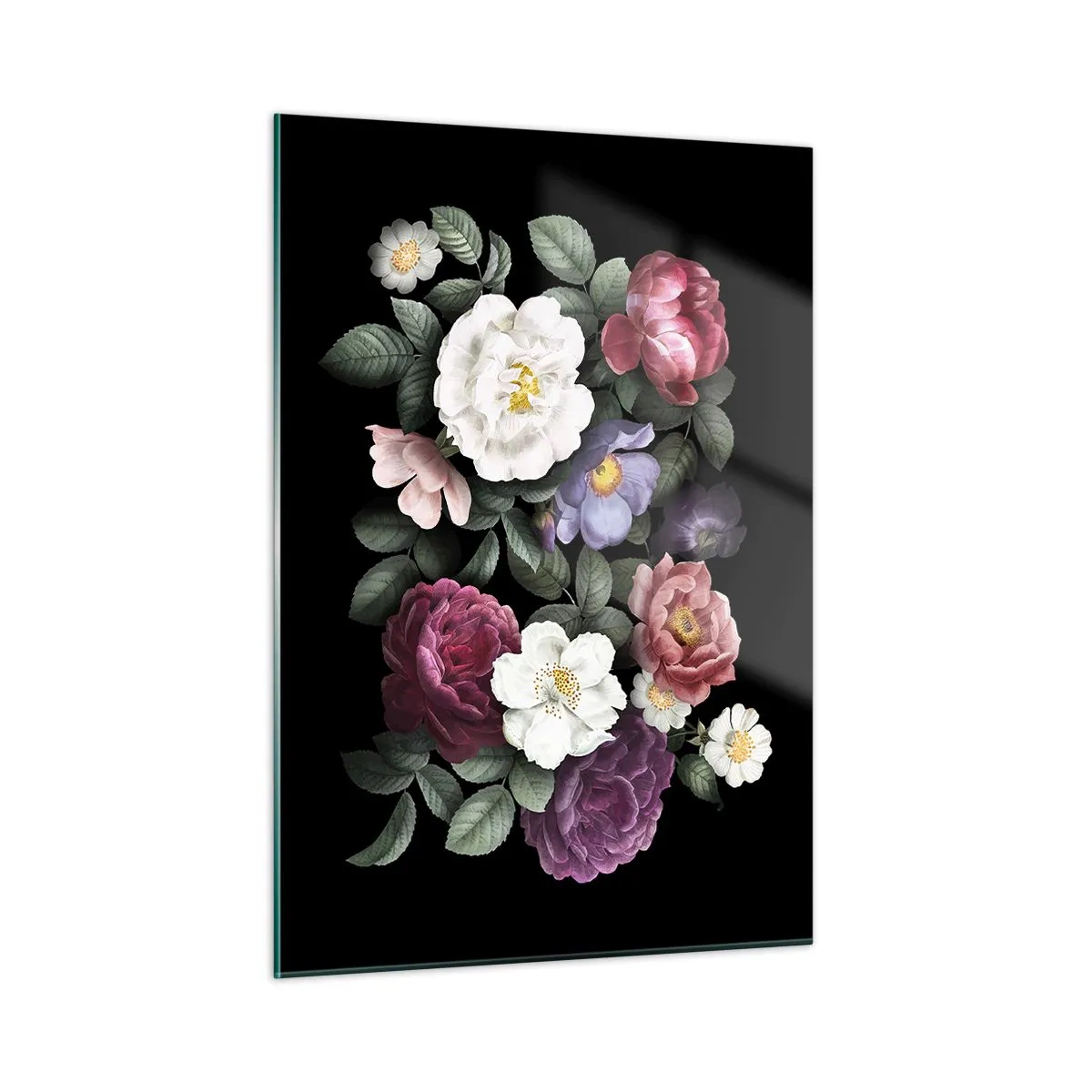 Billede på glas - Fra en engelsk have - 50x70 cm