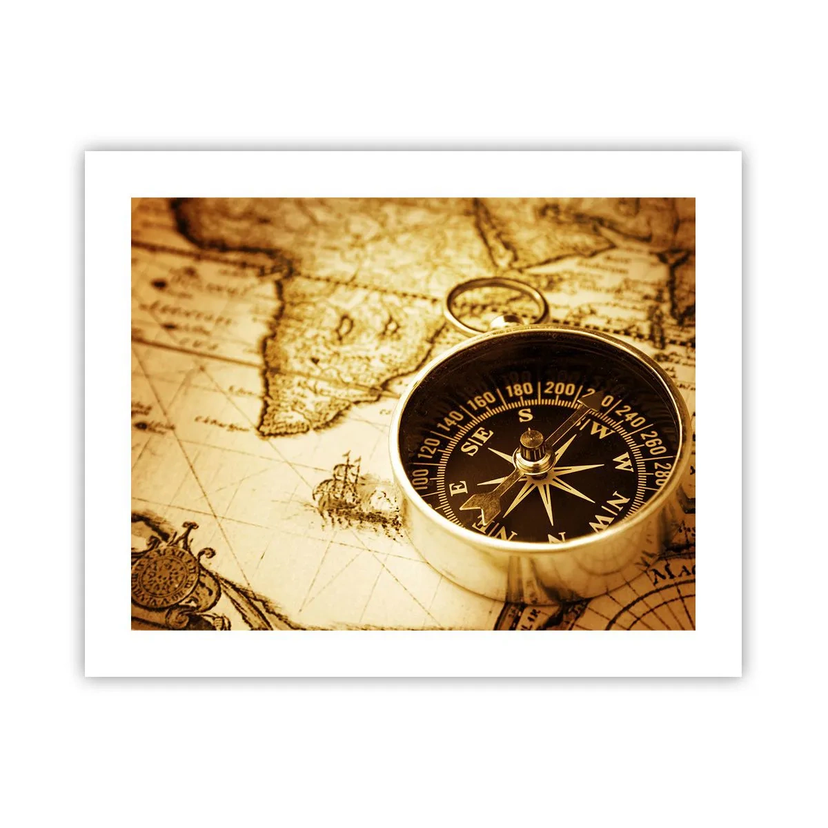 Plakat - Øst eller vest? - 50x40 cm