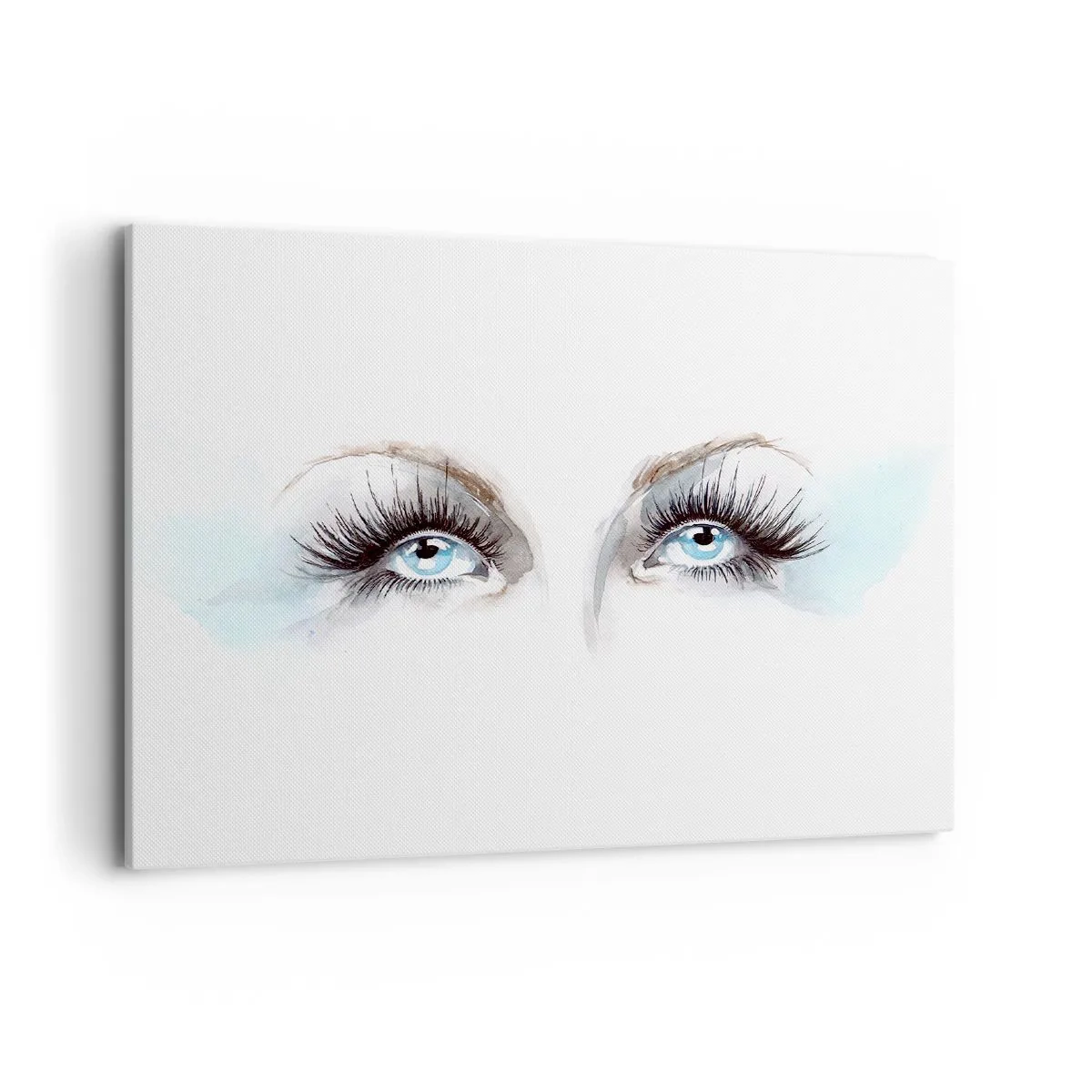 Lærredstryk - Billede på lærred - En engels øjne? - 100x70 cm