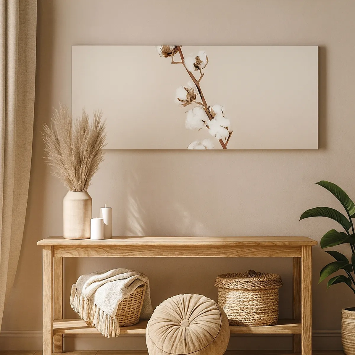 Lærredstryk - Billede på lærred - Ved kilden til blødhed - 30x30 cm