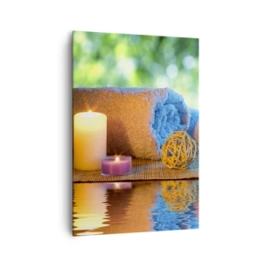 Lærredstryk - Billede på lærred - Tid til kroppen - 70x100 cm