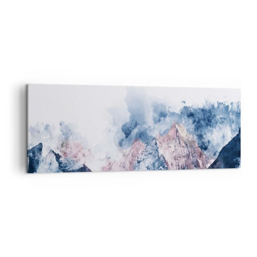 Lærredstryk - Billede på lærred - Dette er toppene! - 140x50 cm