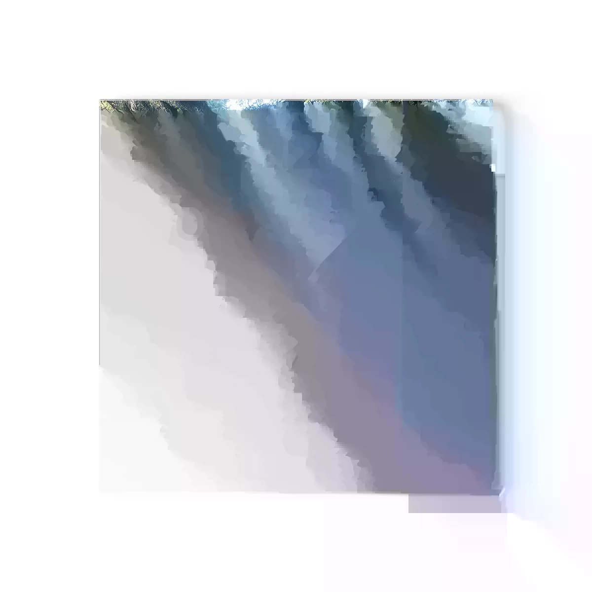 Vægur, Uret - Strålende om morgenen - 30x30 cm