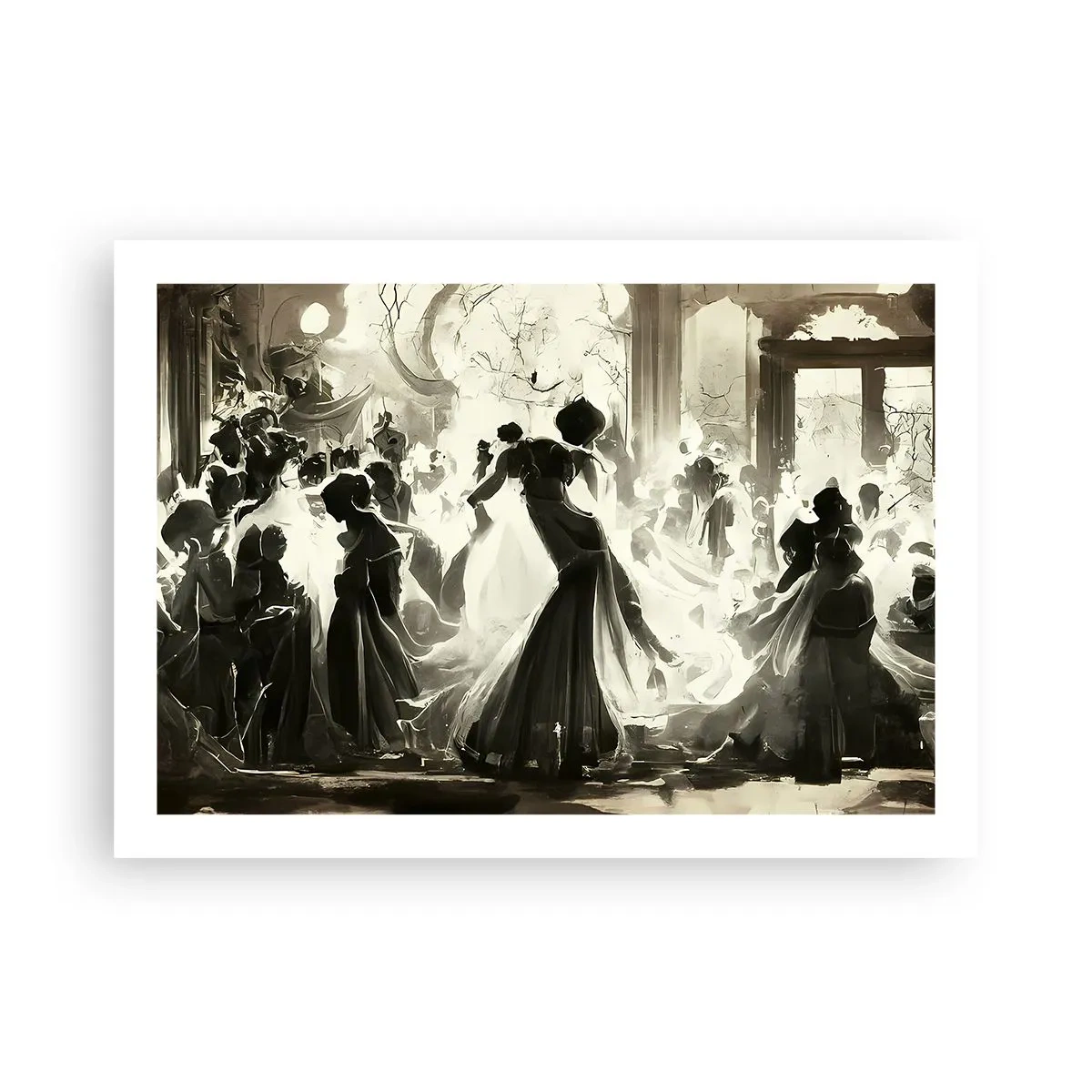 Plakat - Den store maskerade - 70x50 cm