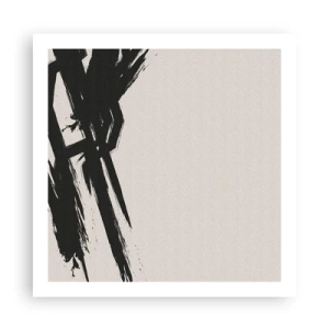 Plakat - Ustoppeligt momentum - 60x60 cm