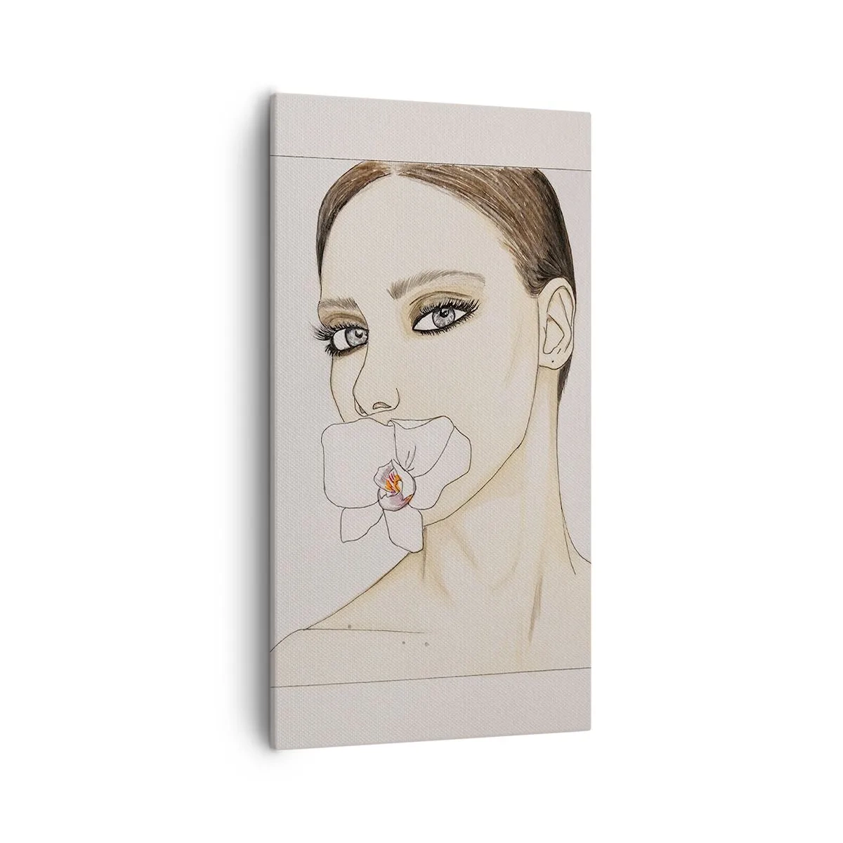 Lærredstryk - Billede på lærred - Et symbol på elegance og skønhed - 55x100 cm