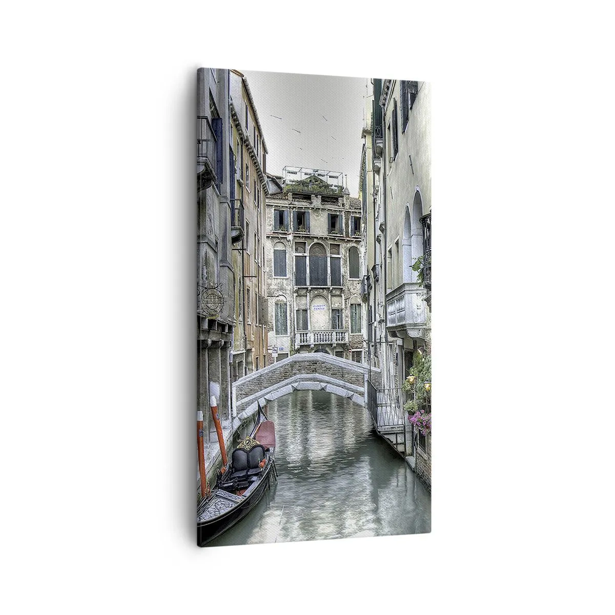 Lærredstryk - Billede på lærred - I århundreder i tavs drømmeri - 55x100 cm