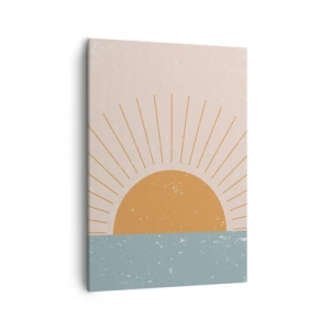 Lærredstryk - Billede på lærred - Et dagligt mirakel - 50x70 cm