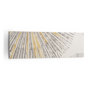 Lærredstryk - Billede på lærred - Skønheden i en rokke - 160x50 cm