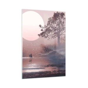 Billede på glas - Natlige mærkværdigheder - 50x70 cm