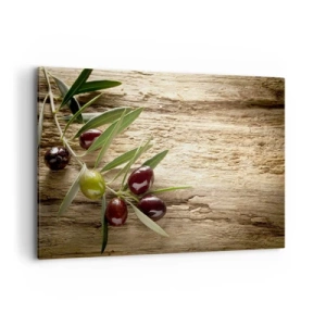 Lærredstryk - Billede på lærred - Lige fra naturen - 120x80 cm