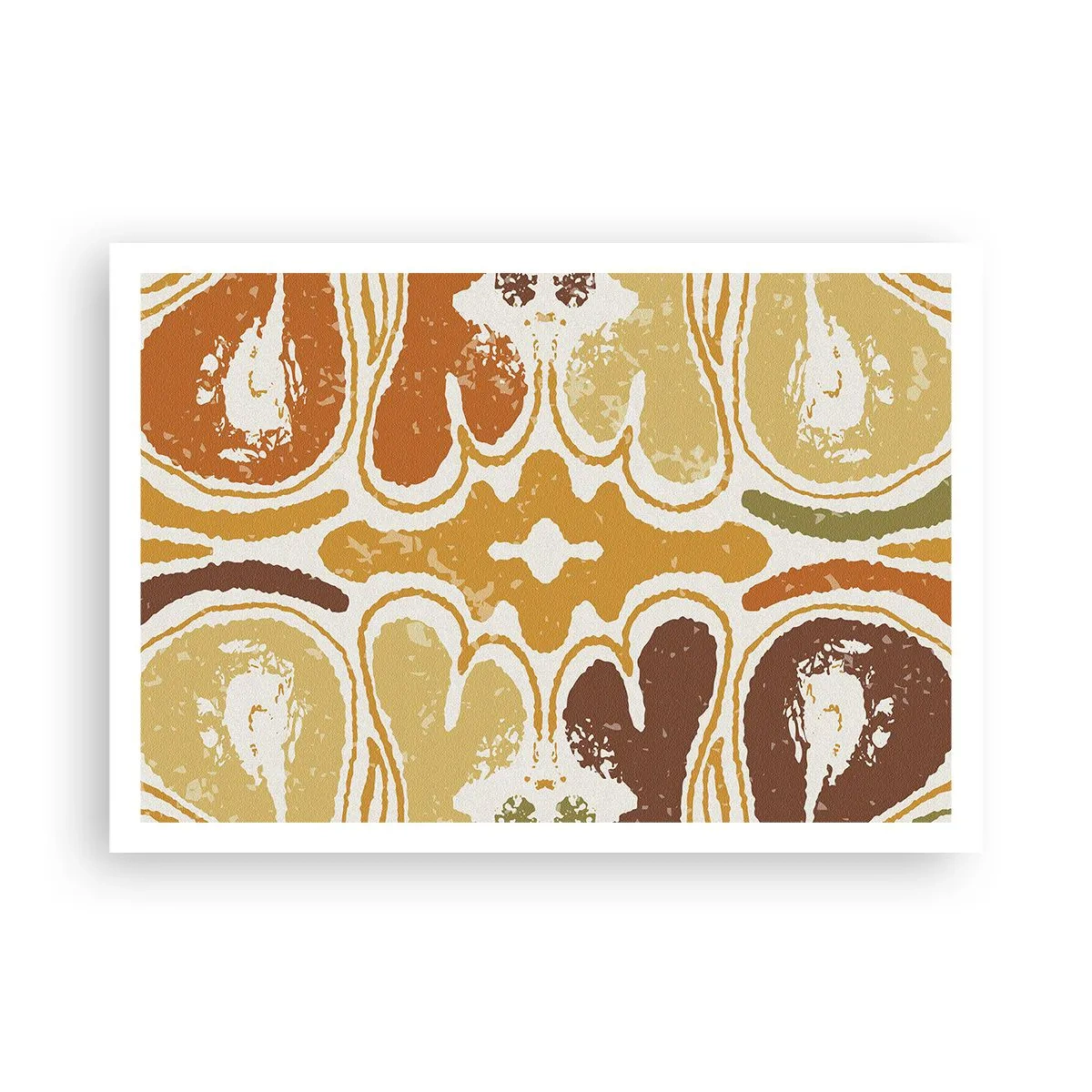 Plakat - Sentimental abstraktion - 100x70 cm