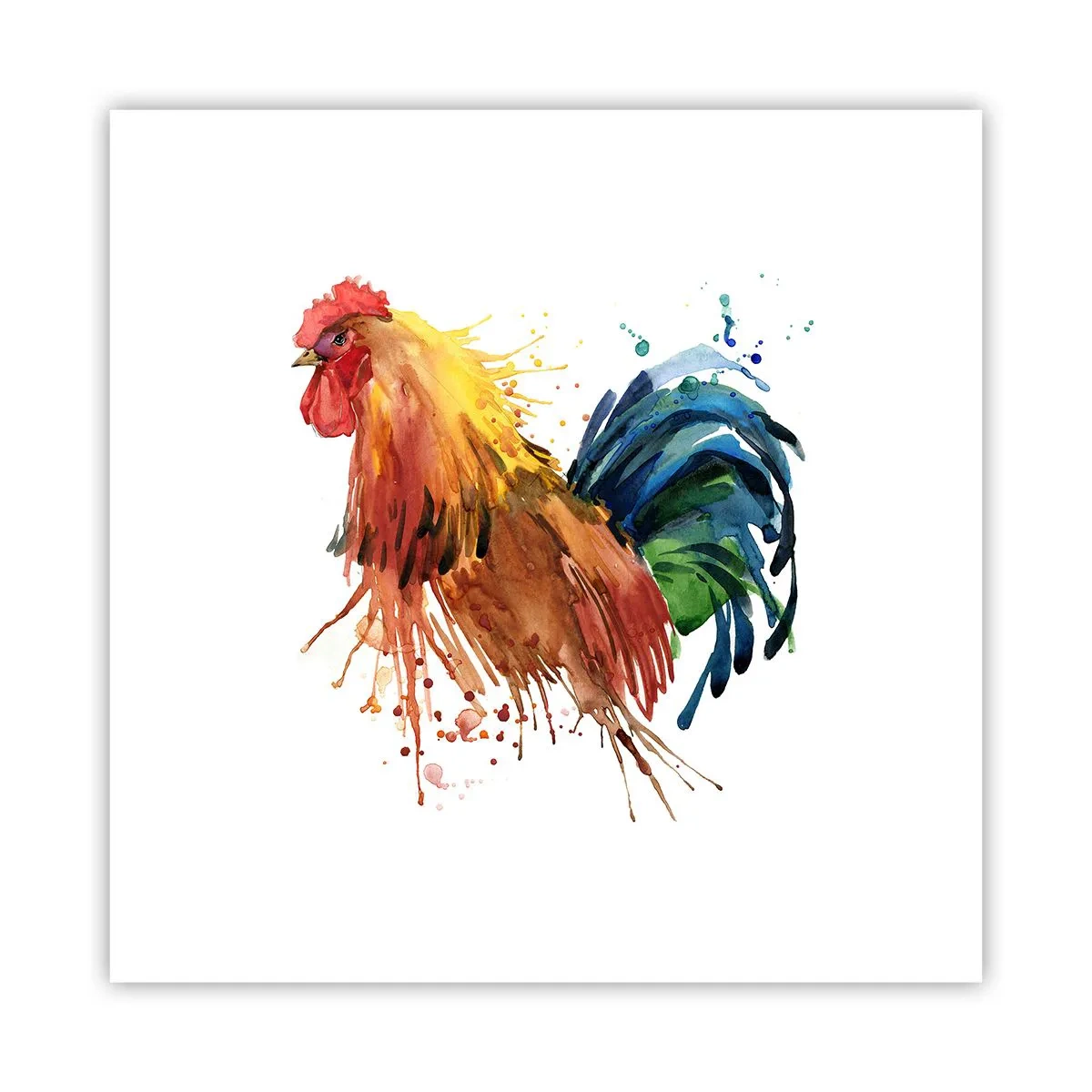 Plakat - Kongelig kappe, kongelig stolthed - 30x30 cm