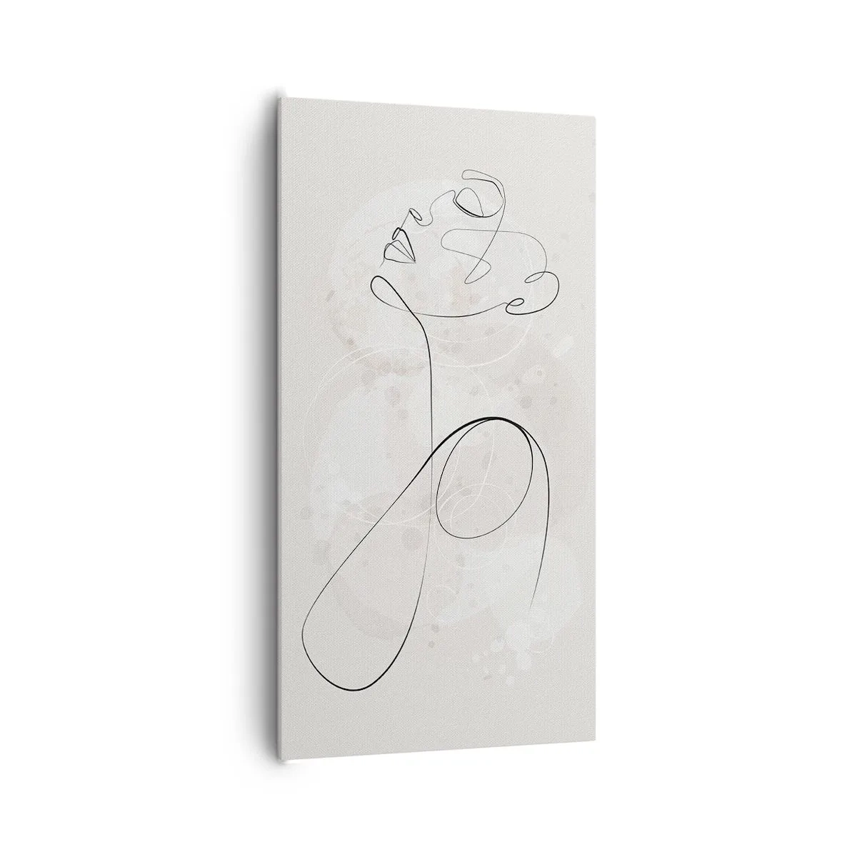 Lærredstryk - Billede på lærred - Spiralen af skønhed - 65x120 cm