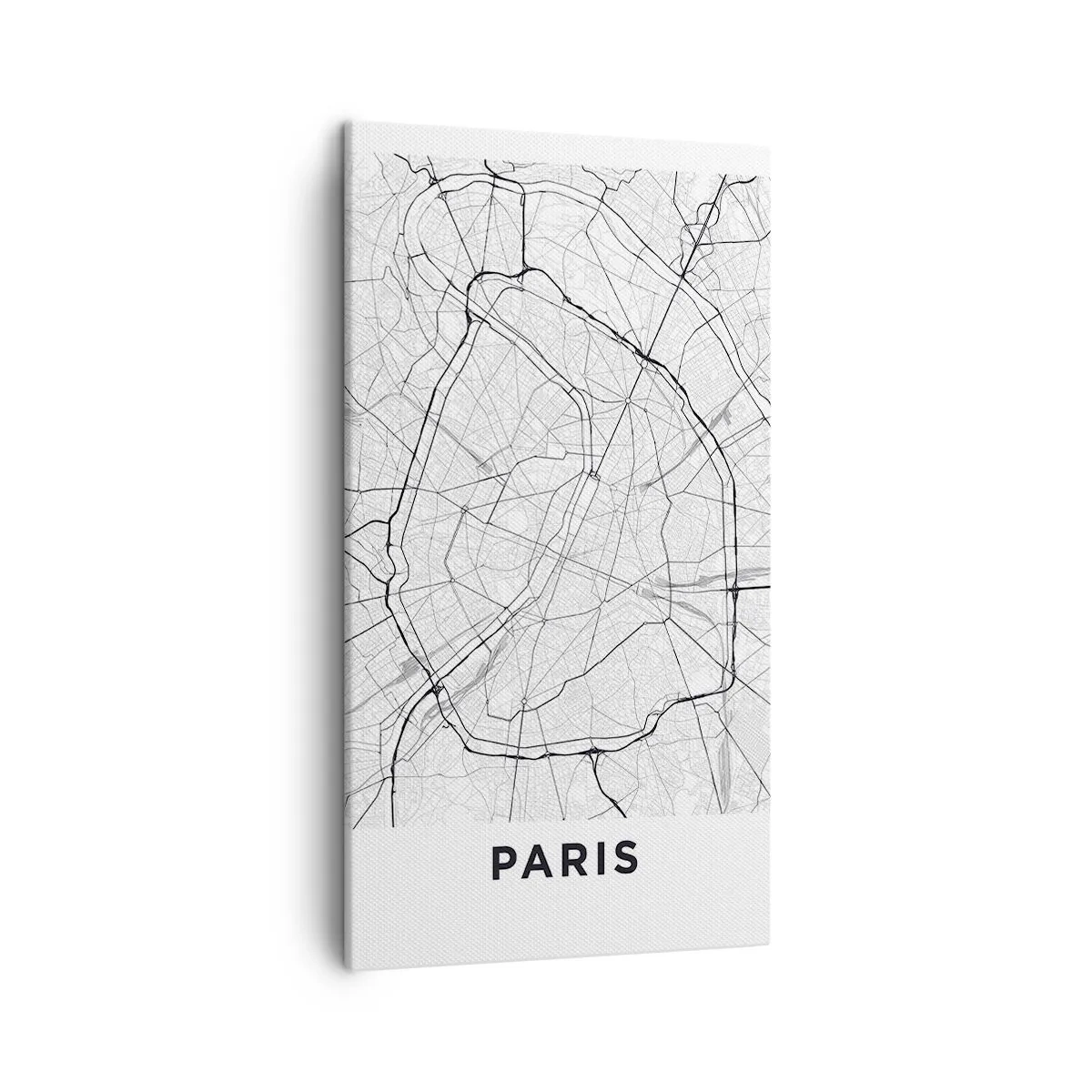 Lærredstryk - Billede på lærred - Paris' blomst - 45x80 cm