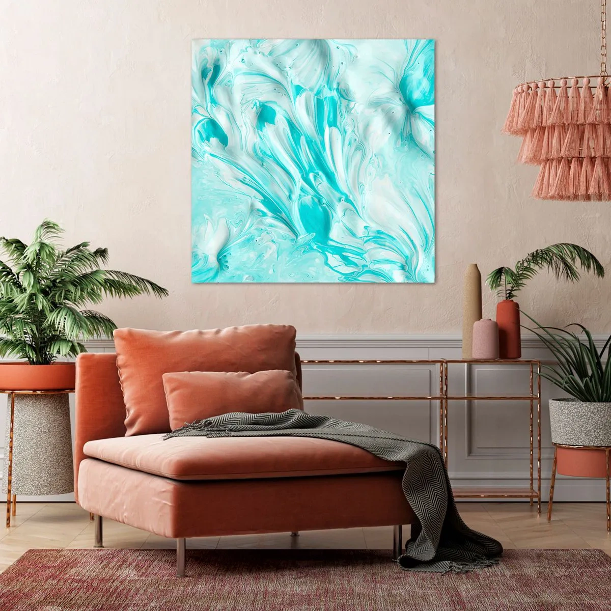 Lærredstryk - Billede på lærred - For altid sammen - 40x40 cm