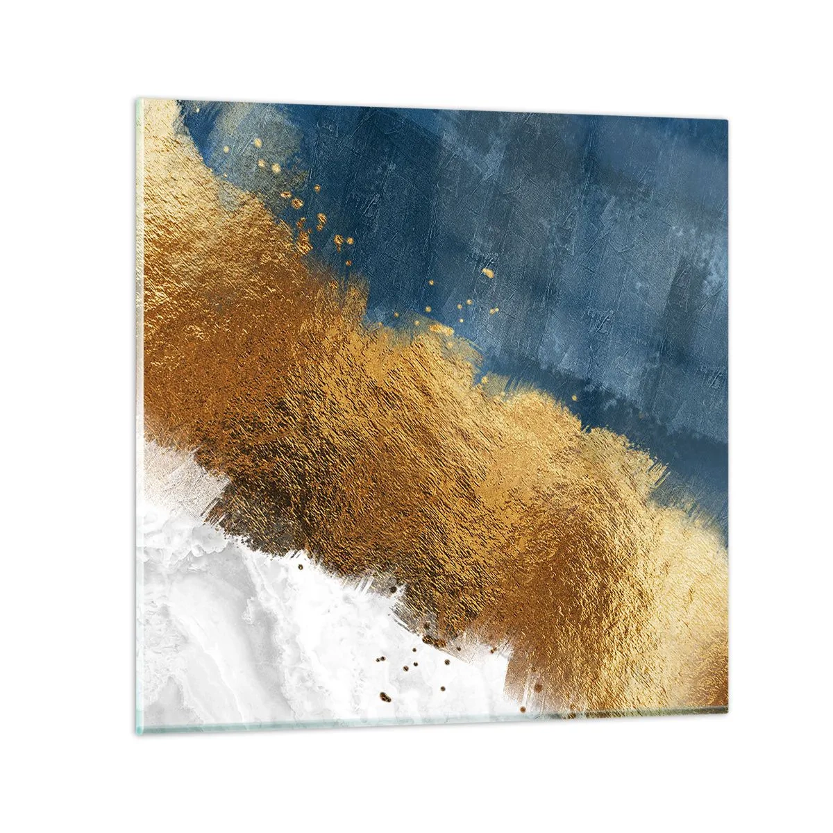 Billede på glas - Sommerens farver - 40x40 cm