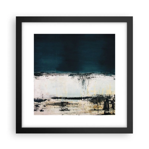 Plakat i sort ramme - Vandret sammensætning - 30x30 cm