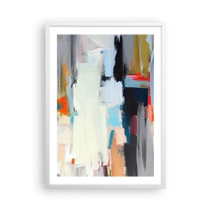 Plakat i hvid ramme - Er der en metode? - 50x70 cm