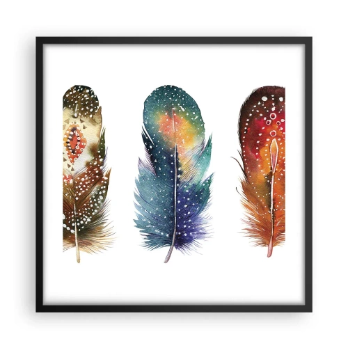 Plakat i sort ramme - Ritualer, ordinancer, mysterier - 50x50 cm