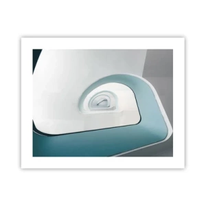 Plakat - Til bunden af det blå - 50x40 cm