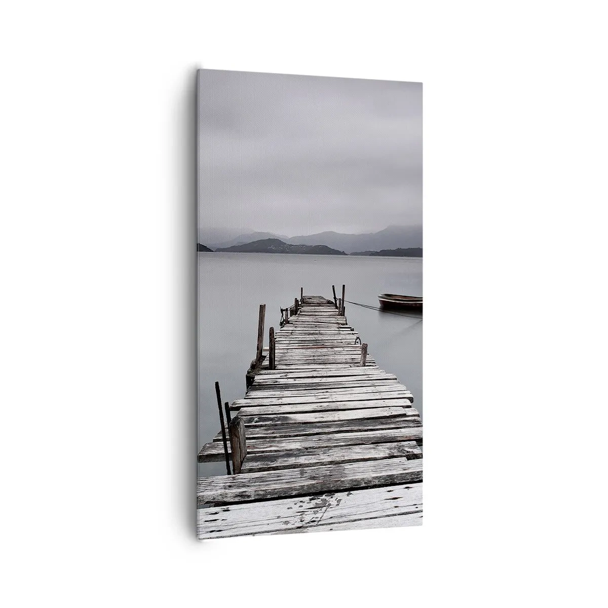 Lærredstryk - Billede på lærred - Du kan tage af sted i morgen - 65x120 cm