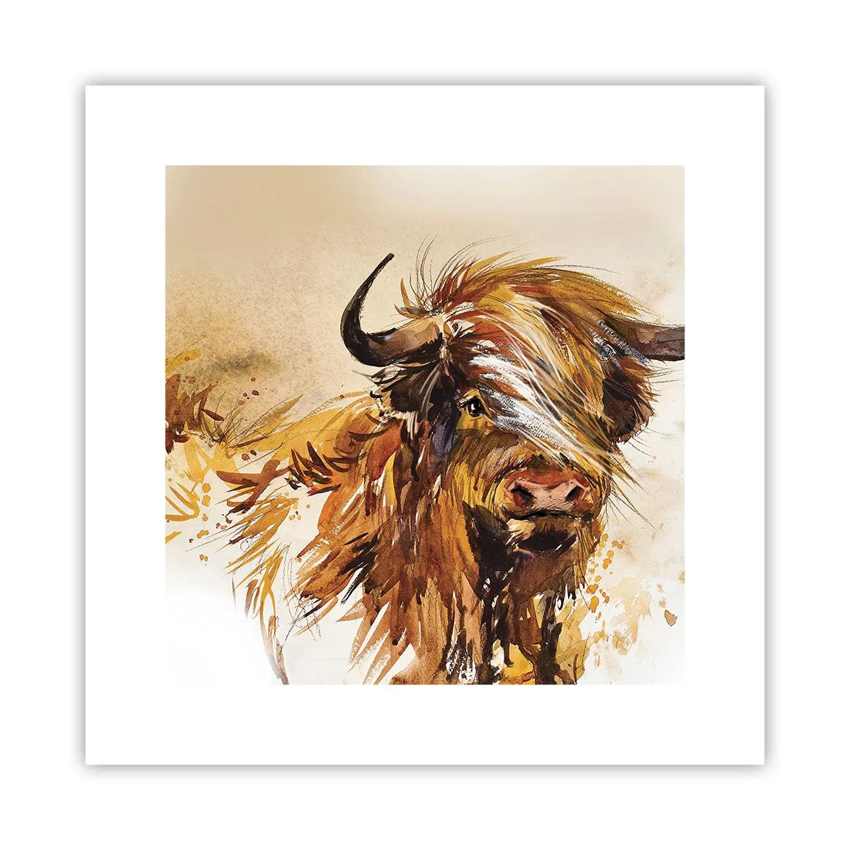 Plakat - Jægerens stolthed - 30x30 cm