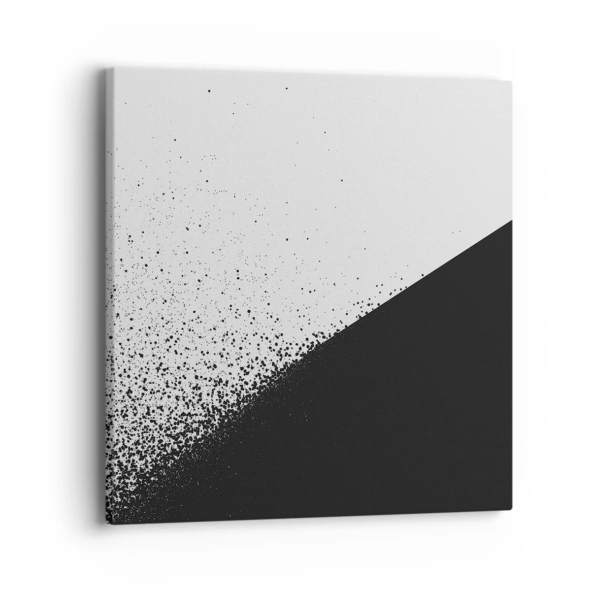 Lærredstryk - Billede på lærred - Hurtigere og hurtigere, mere og mere - 40x40 cm