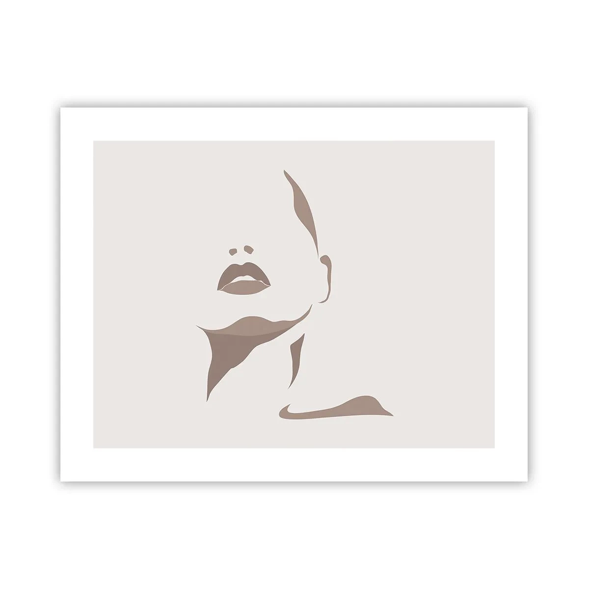 Plakat - Skabt af lys og skygge - 50x40 cm