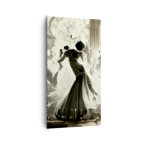 Lærredstryk - Billede på lærred - Den store maskerade - 65x120 cm