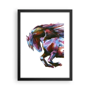 Plakat i sort ramme - I henrykkelse - 30x40 cm