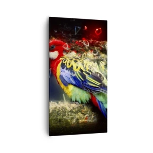 Lærredstryk - Billede på lærred - Budbringeren af udstråling - 55x100 cm