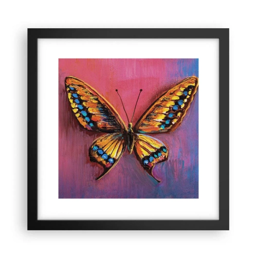 Plakat i sort ramme - Naturens juvel - 30x30 cm