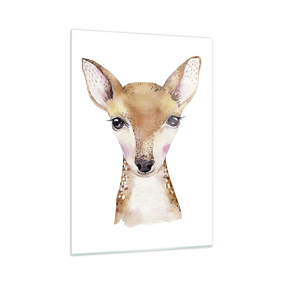 Billede på glas - Uskyldighedens natur - 50x70 cm