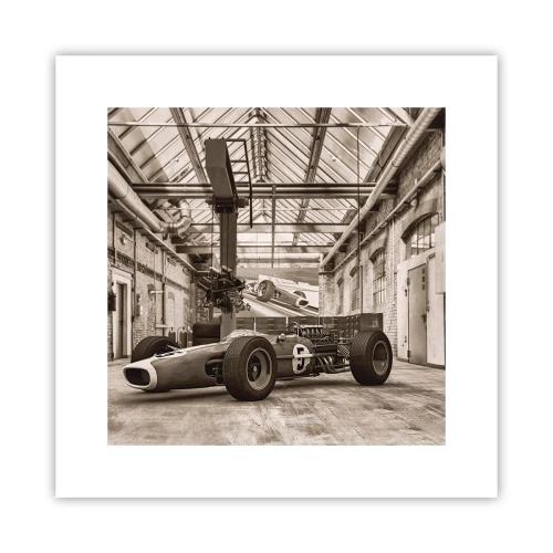 Plakat - Vinderens hvile - 30x30 cm