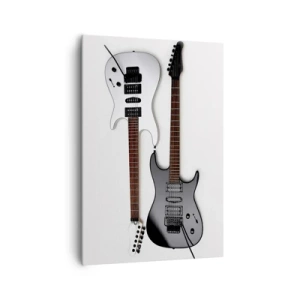 Lærredstryk - Billede på lærred - Harmoni af former - 70x100 cm