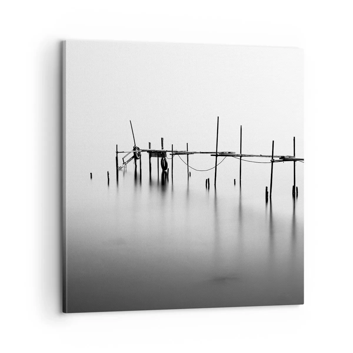 Lærredstryk - Billede på lærred - Hvad nu, hvis verden ikke eksisterer? - 60x60 cm