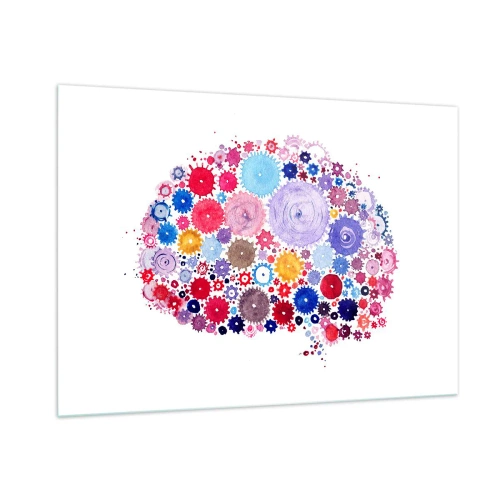 Billede på glas - Naturens mest perfekte maskine - 100x70 cm