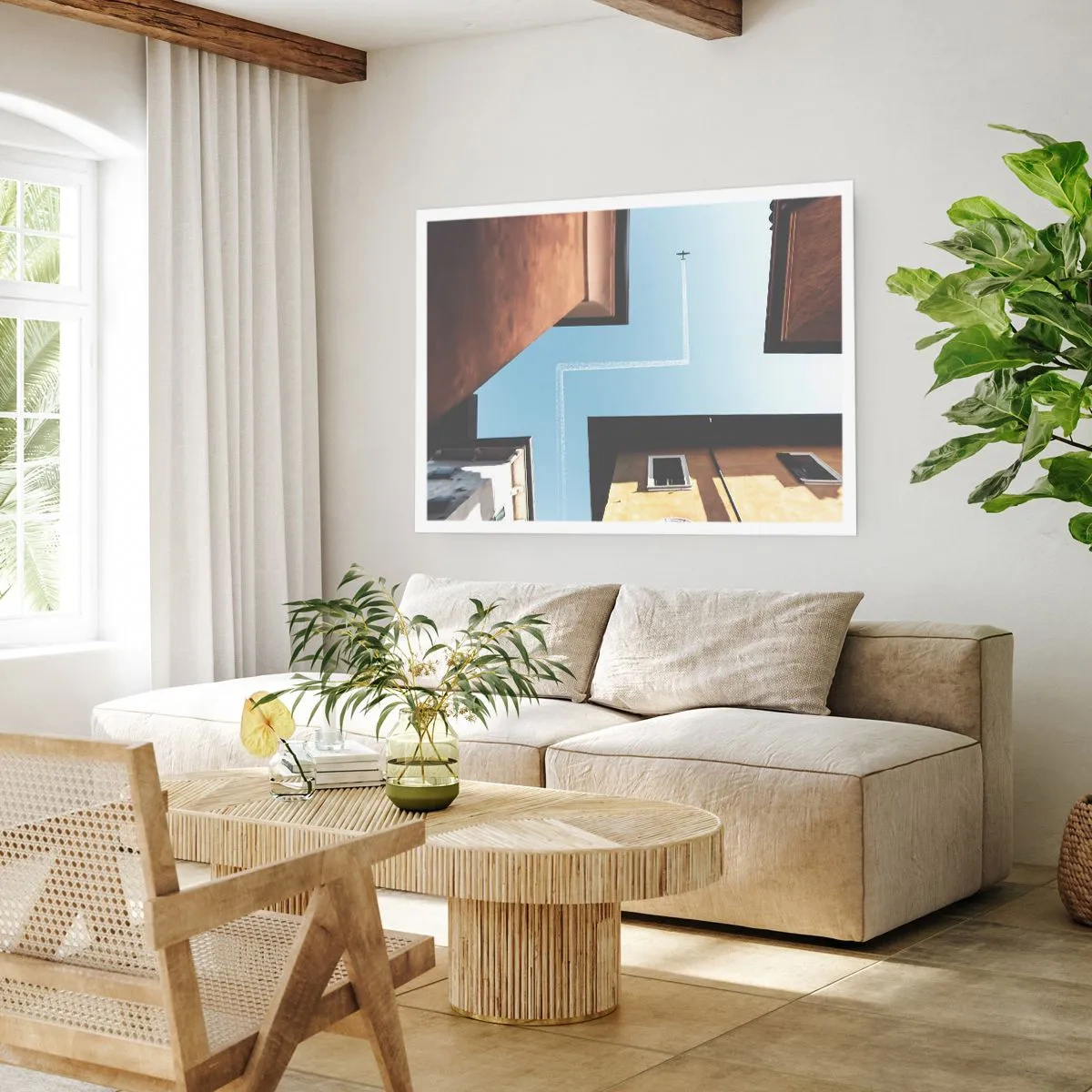 Plakat - Over den urbane labyrint - 50x40 cm