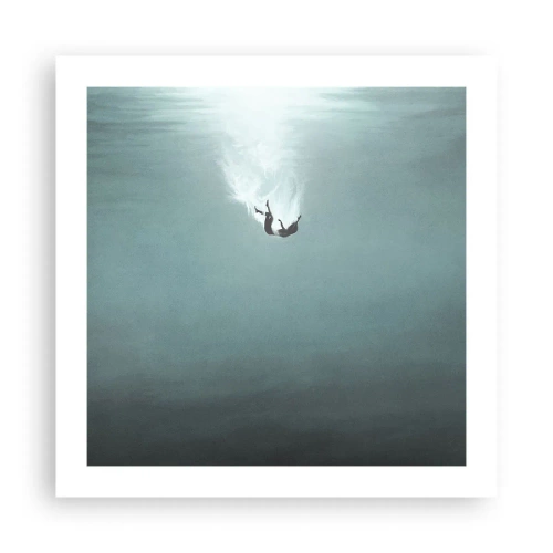 Plakat - I havets favntag - 50x50 cm