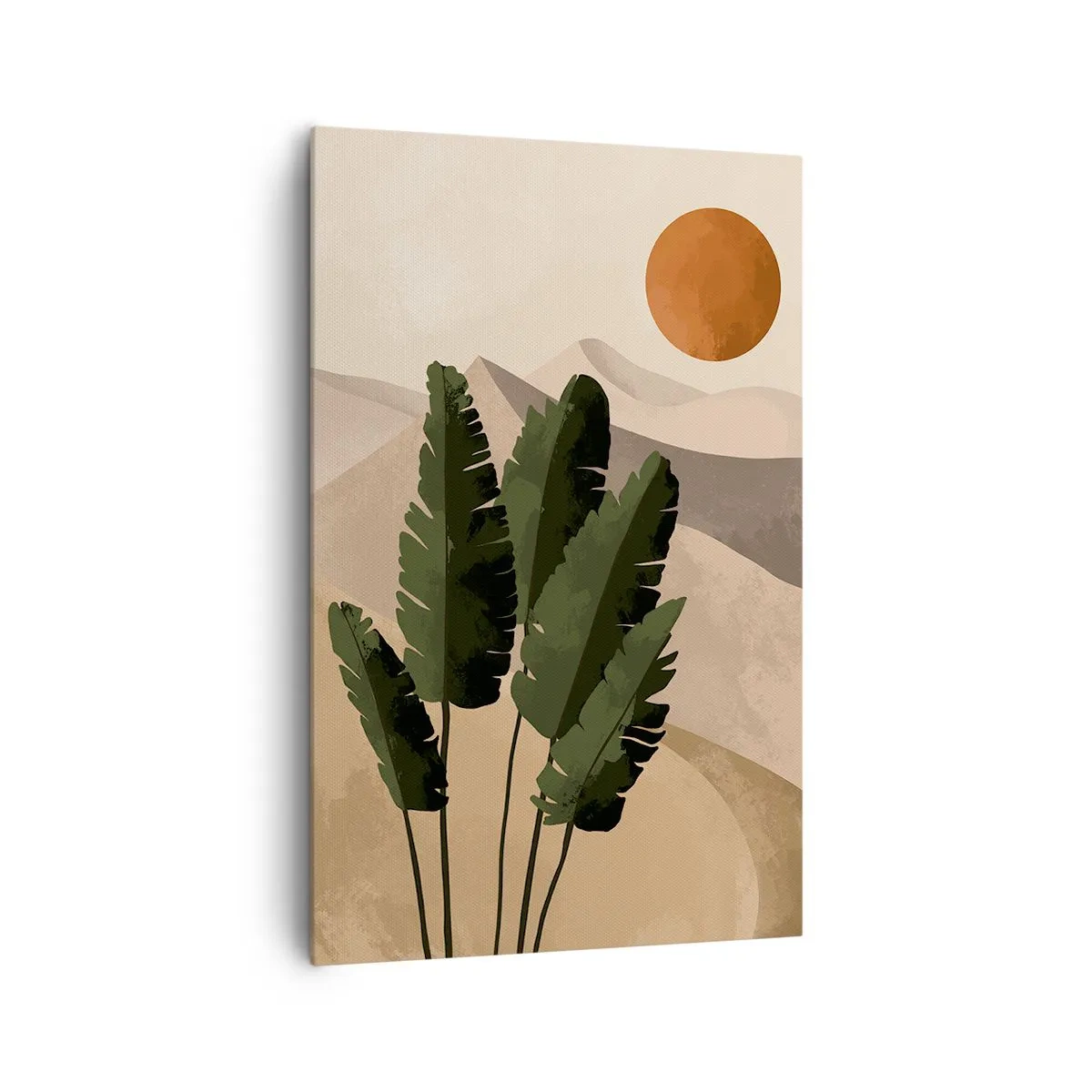 Lærredstryk - Billede på lærred - Livets triumf - 80x120 cm