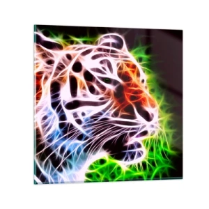 Billede på glas - Farlig aura - 30x30 cm