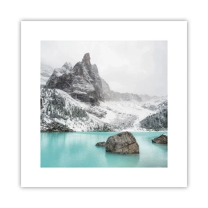 Plakat - På vagt - 30x30 cm